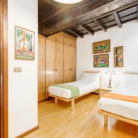 公寓 Rustic Apt In Trastevere